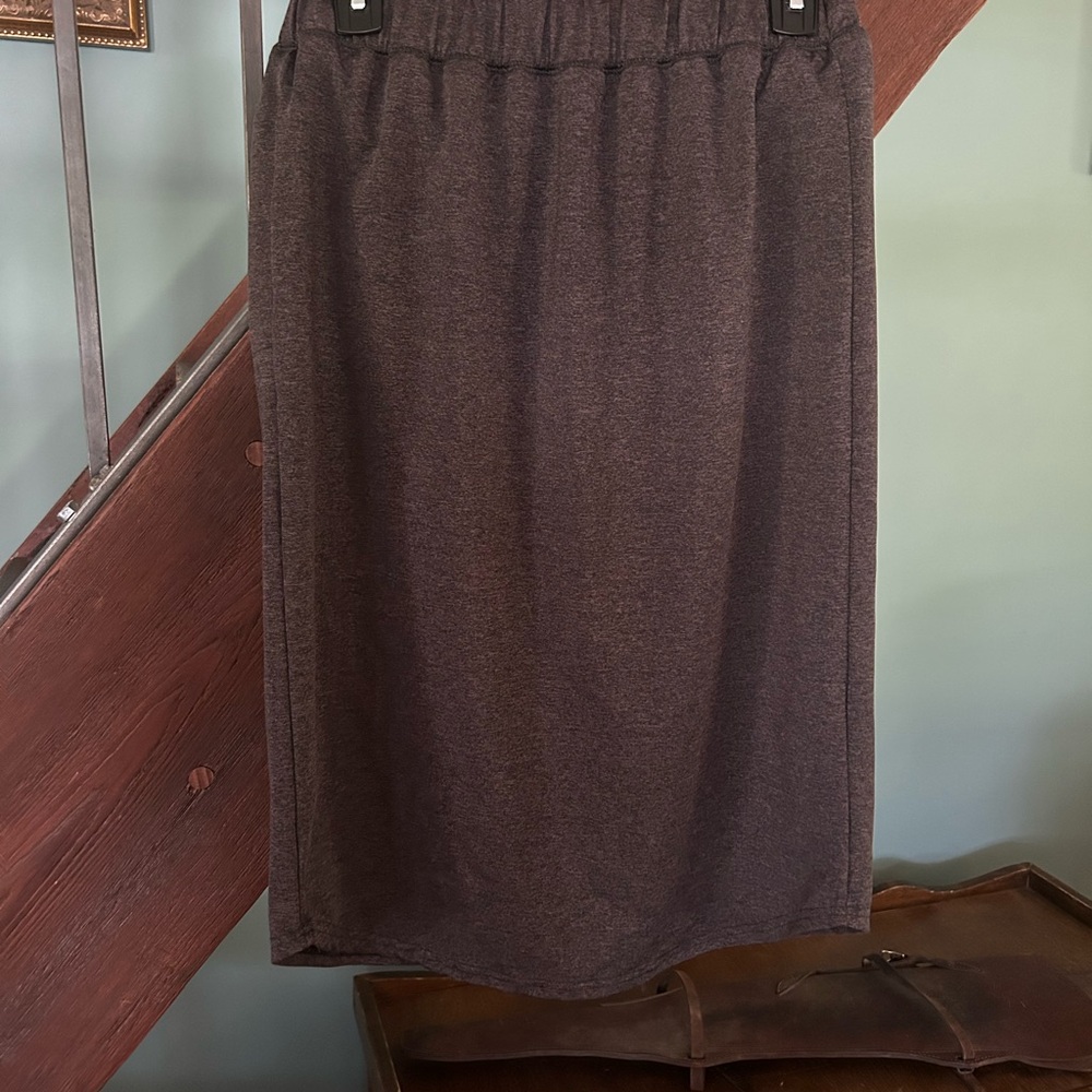 Main Street Exchange Charcoal athletic Skirt